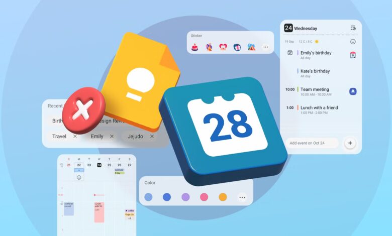 Samsung Calendar Icon Next To A Google Keep Icon With A Red X Surrounded By Calendar Interface Eleme Avif
