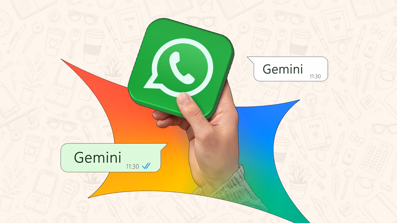 using gemini with whatsapp png