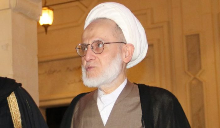 مفتي وامام النبطية الشيخ عبد الحسين صادق jpg