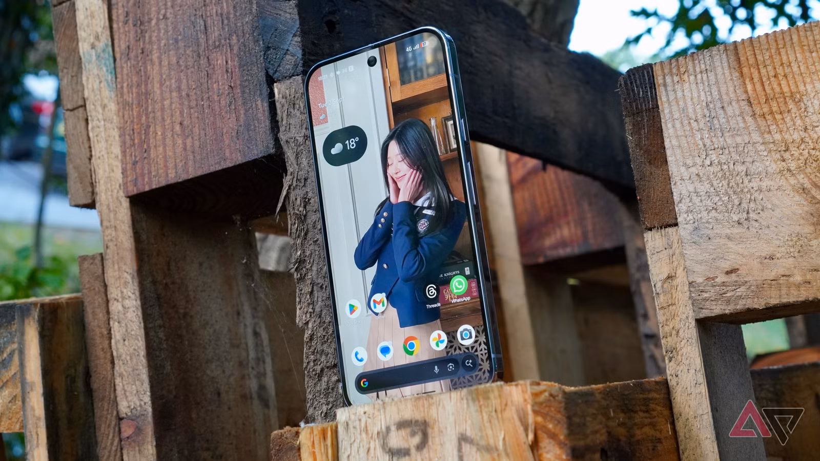 pixel 10 pro xl screen wood JPG