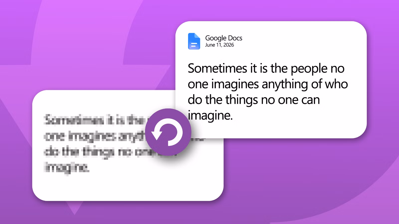 type machine app recovering lost text from a google docs document png