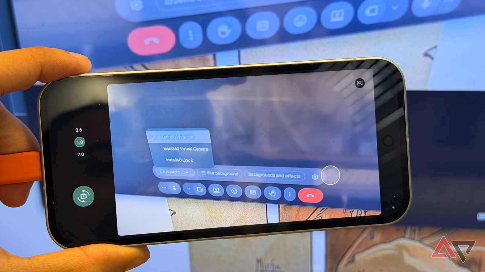 using android phone as webcam jpeg