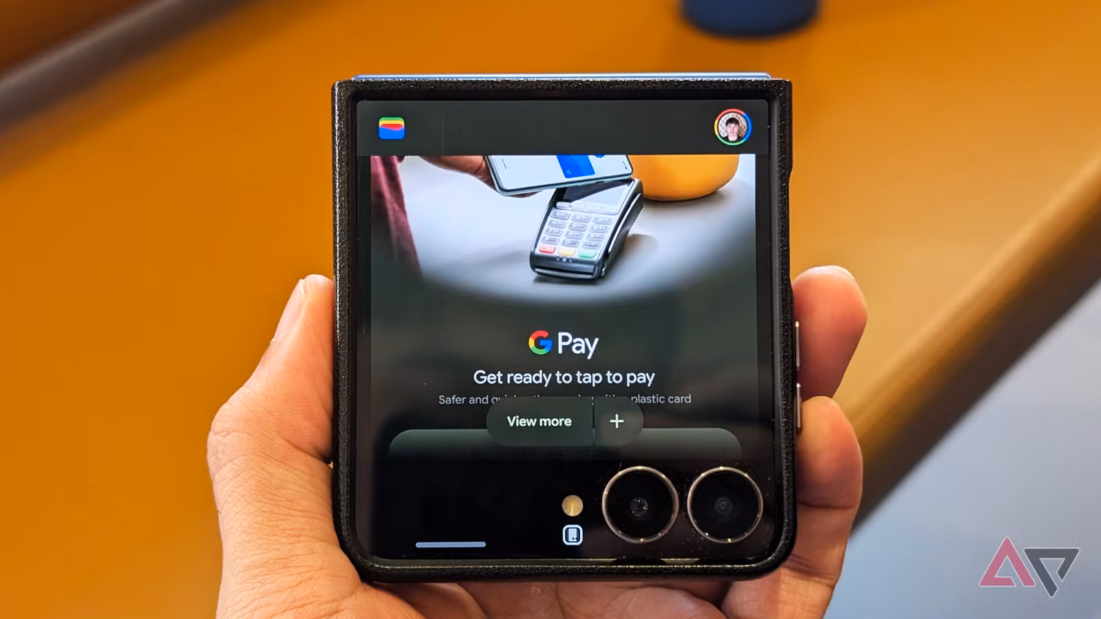 1784235634 google wallet app on samsung galaxy z flip 7 smartphone jpg