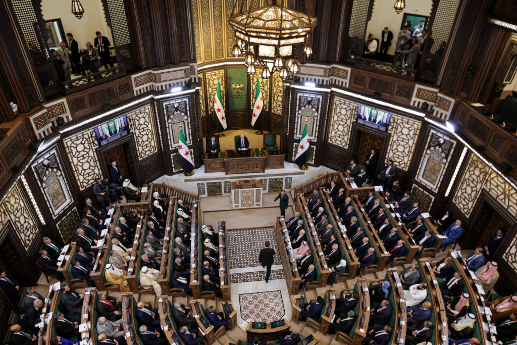 2026 07 12T110126Z 743457 RC2ACMA33UBB RTRMADP 3 SYRIA PARLIAMENT 1024 215 683 jpg