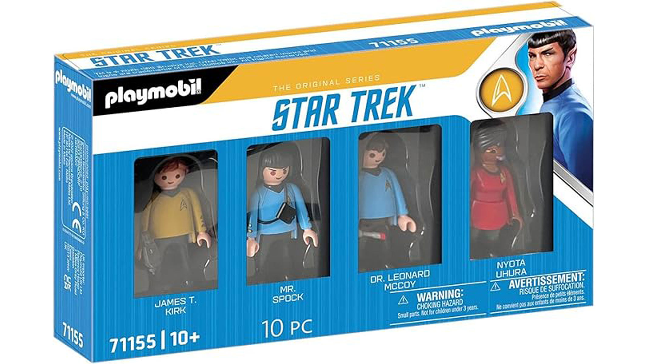 The product of a Playmobil space set placed in front of a white background.