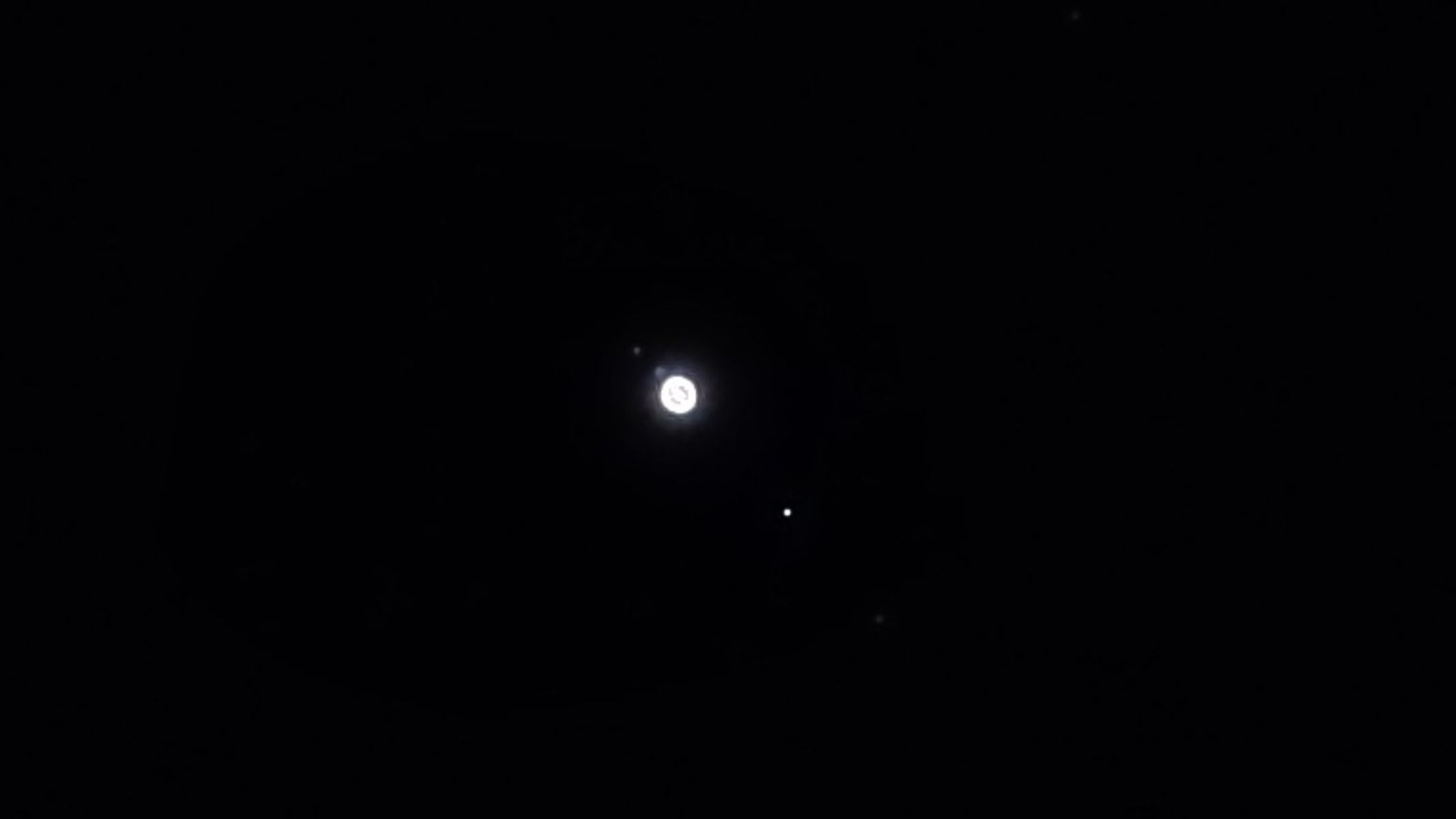 Jupiter and its mons as image by the ZWO Seestar S30 Pro