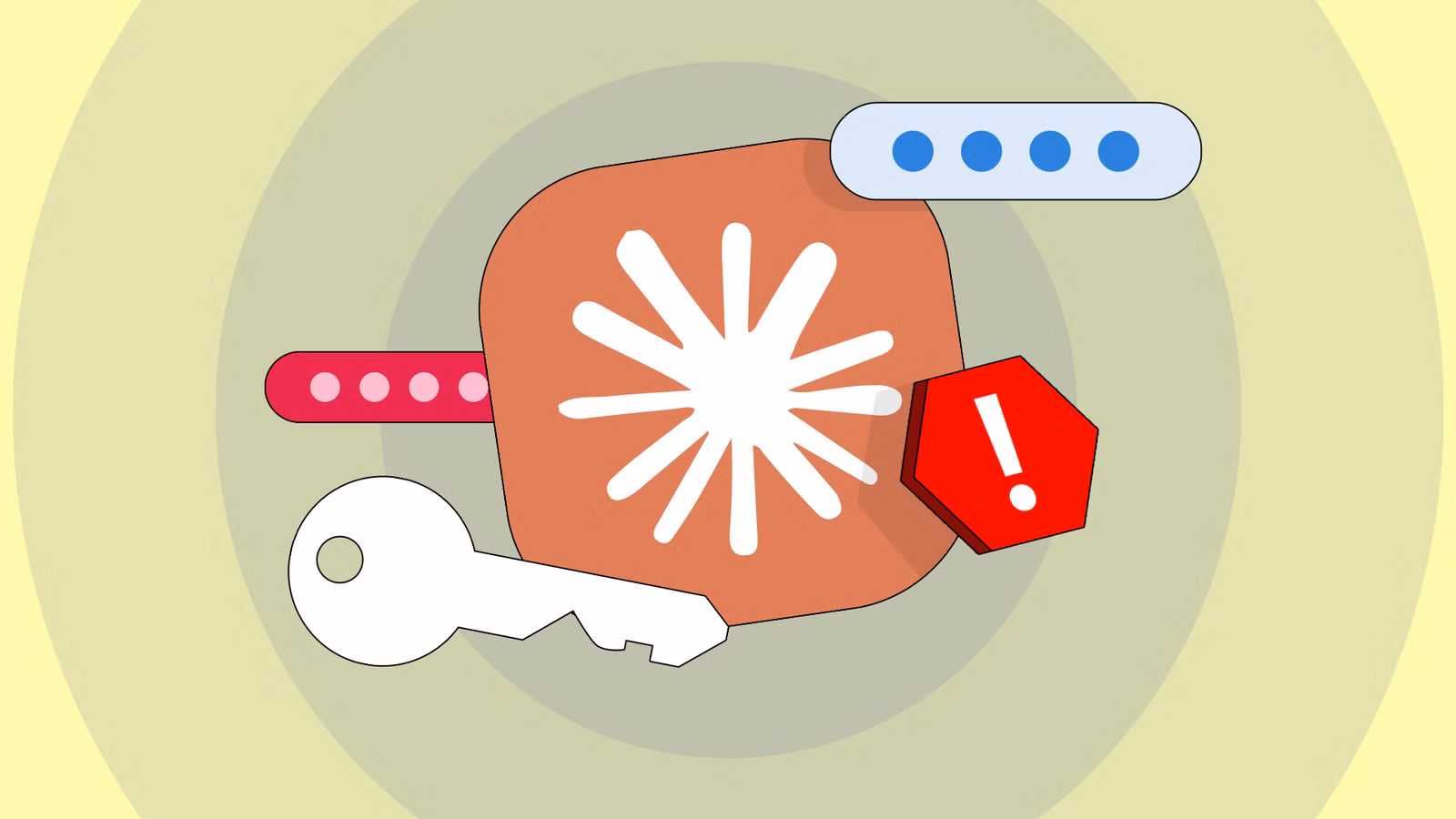 claude password security illustration png