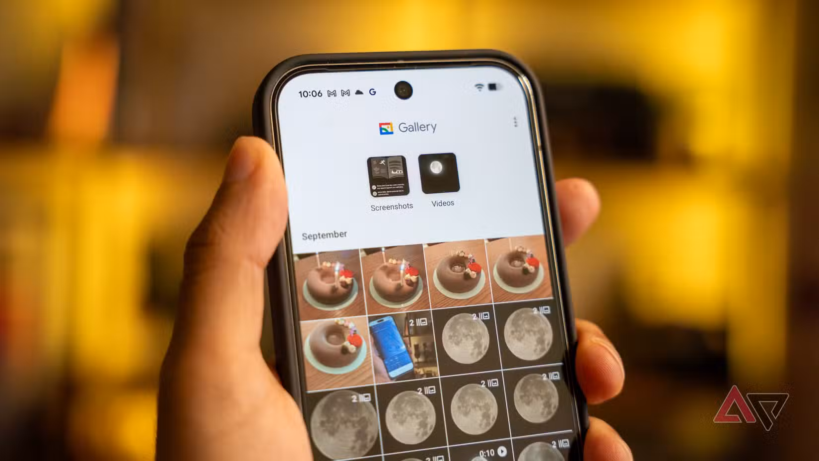 التصنيف التلقائي لمعرض Google