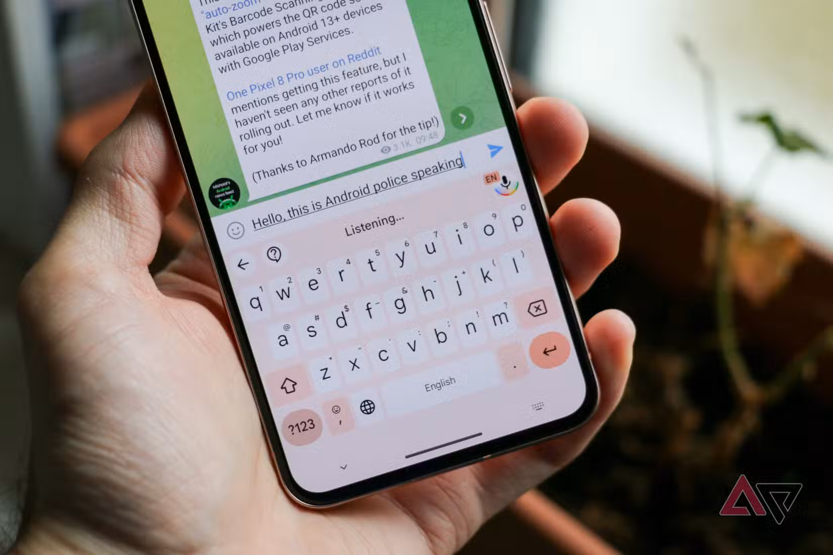 جوجل-Gboard-مساعد الكتابة الصوتية