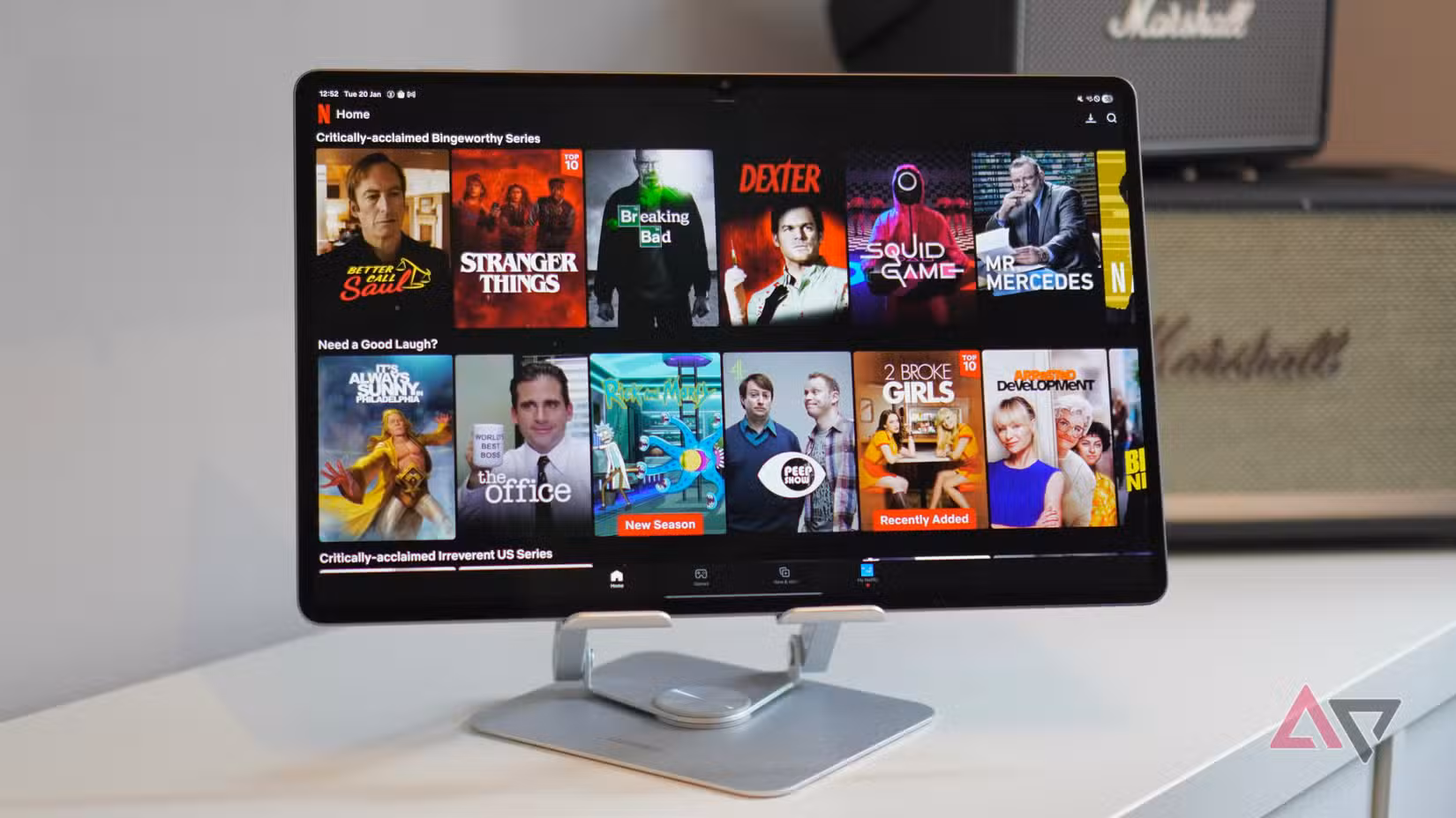 Netflix على Samsung Galaxy Tab S11 Ultra