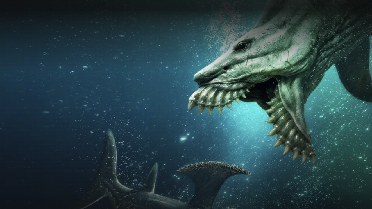 صورة توضيحية - كيفية مشاهدة &Ldquo;Jurassic Sharks&Rdquo; من أي مكان