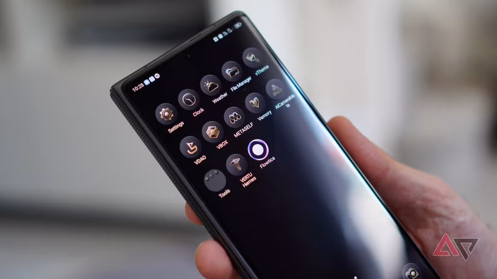 Pre-installed apps on the Vertu Alphafold