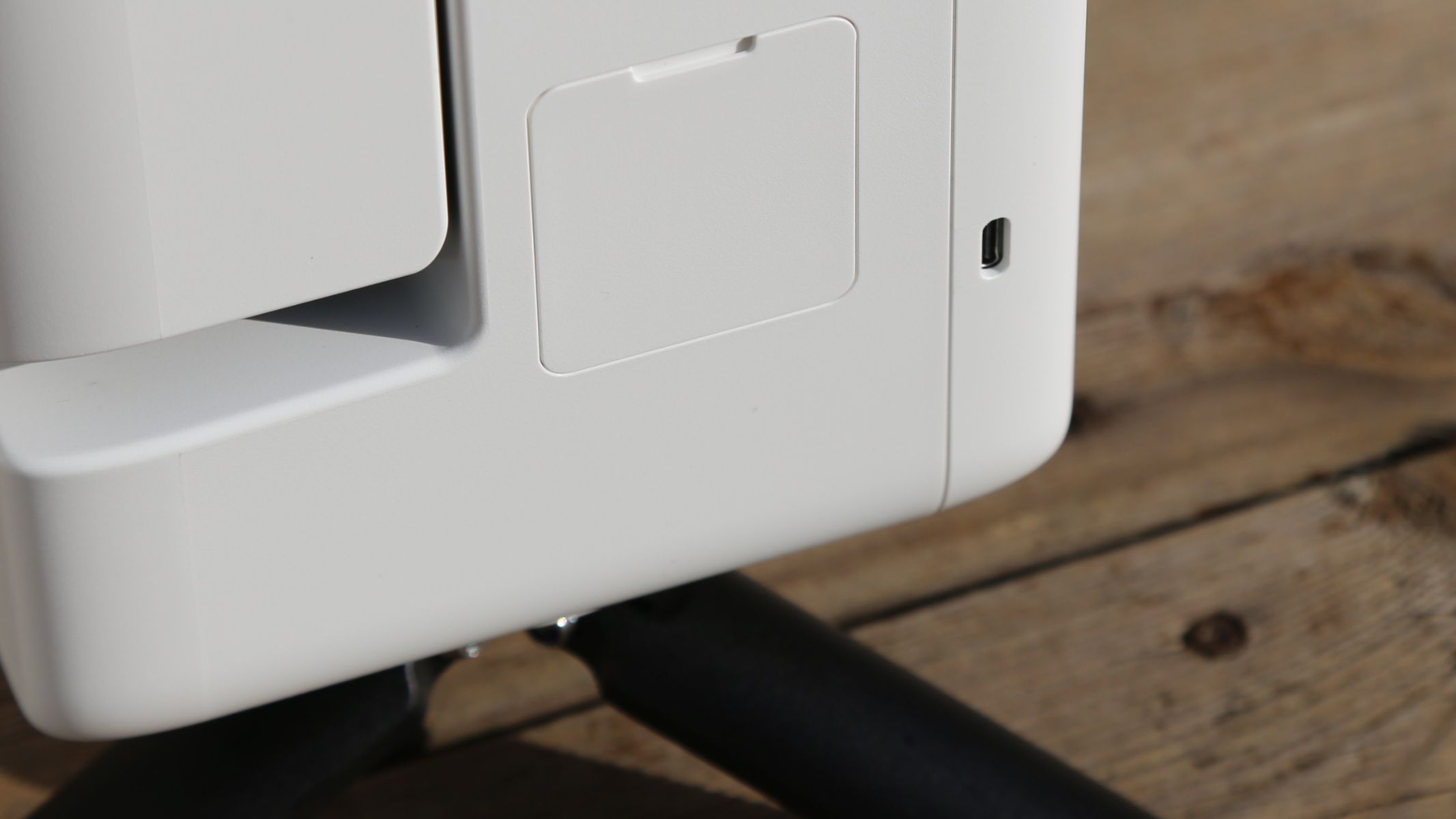 The USB-C slot on the ZWO Seestar S30 Pro.