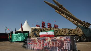 إيران تحذر دول الخليج: يجب على الولايات المتحدة أن تتوقف وإلا ستتعرضون لضربة شديدة إيران تحذر دول الخليج: يجب على الولايات المتحدة أن تتوقف وإلا ستتعرضون لضربة شديدة