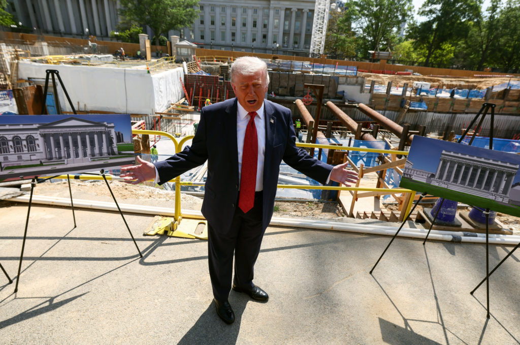 Trump talks about the Reflecting Pool and White House ballroom a lot. Here’s exactly how much