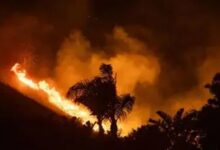 العدو الإسرائيلي يُشعل الحرائق في مرتفعات دير المزرعة وكفرحونة ونيحا وعين التينة