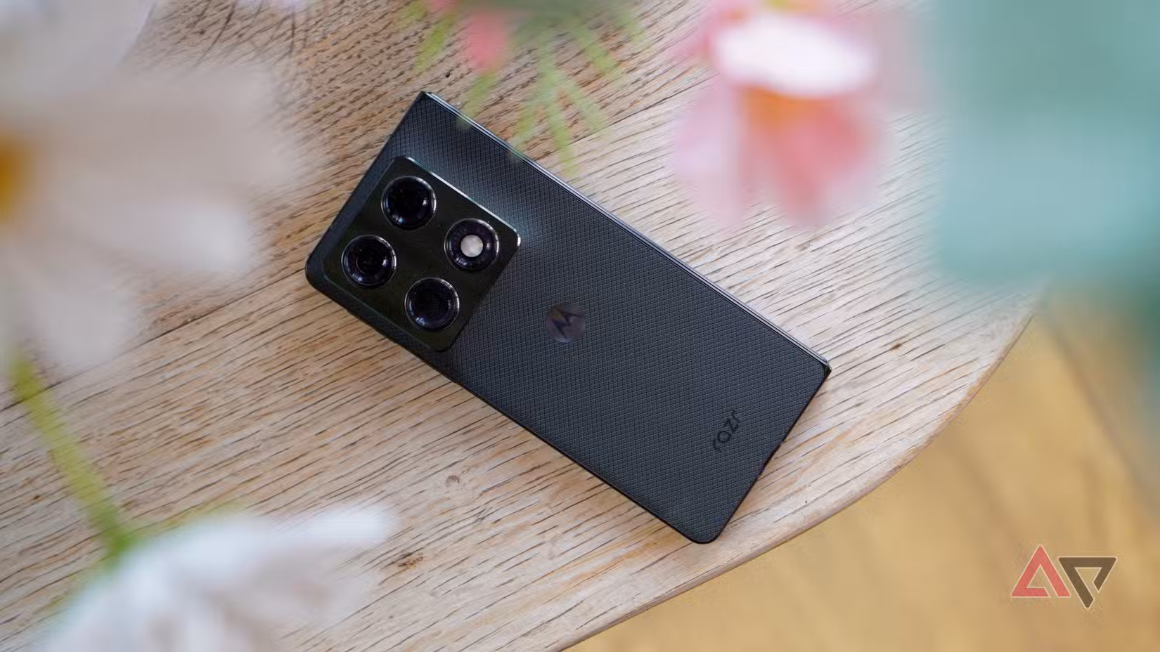 The back of the Motorola Razr Fold