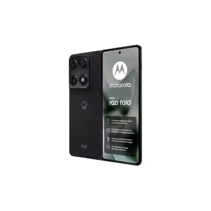A promotional image of the Motorola Razr Fold