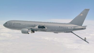 إسرائيل تستلم طائرة تزود وقود KC-46 لضرب طهران