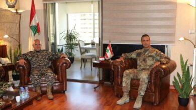 المدير العام لأمن الدولة استقبل وفداً من اللجنة العسكرية التقنية من أجل لبنان وبحثا في سبل تعزيز التعاون والتنسيق