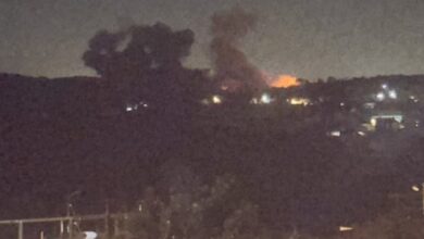 تفجير إسرائيلي في حداثا وتمشيط بالأسلحة الرشاشة باتجاه المنصوري