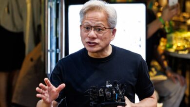 تمويل Nvidia بقيمة 500 مليار دولار للذكاء الاصطناعي: خطة Jensen Huang تواجه مخاطر الصين