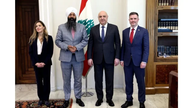 عون لوزير الدولة الكندية للتنمية الدولية: لبنان يرحّب بالدعم الكندي لعودة الجنوبيين وإعادة الإعمار