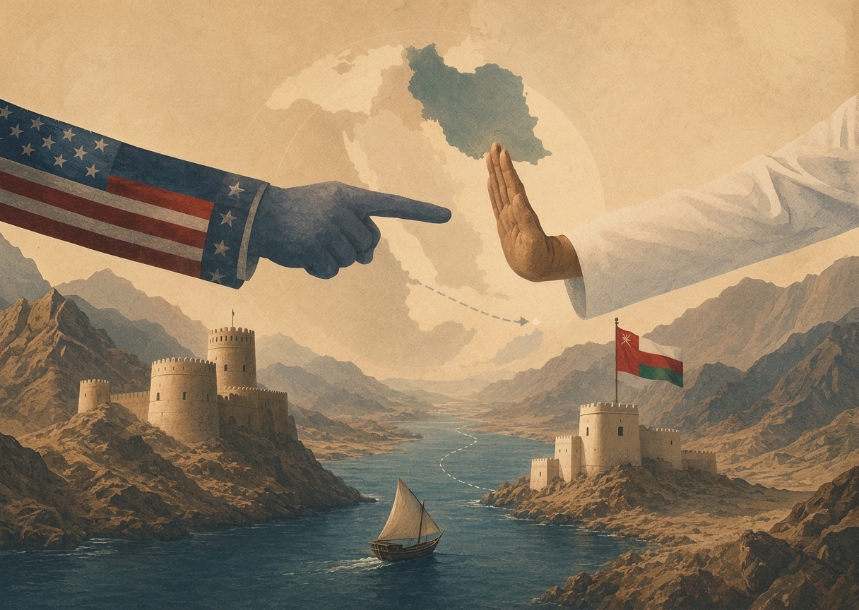 عُمان بين واشنطن وطهران.. حين يهدد ترمب حليفا بالقصف