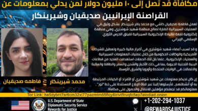 فاطمة صديقيان كاشي.. الهاكر الإيرانية التي رصدت واشنطن 10 ملايين دولار للوصول إليها