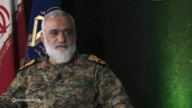 كبير مستشاري قائد الحرس الثوري الإيراني يجري مقابلة نادرة