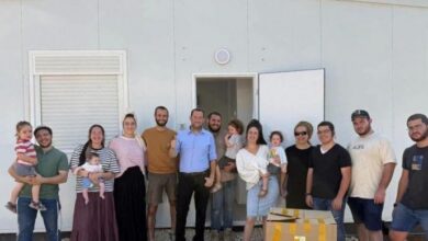 وزراء وأعضاء في كنيست الاحتلال يضعون حجر الأساس لمستوطنة في عرابة جنوب جنين