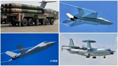وسائل إعلام صينية: صفقة صينية ضخمة مرتقبة مع مصر تشمل 40 مقاتلة J-10 و24 مقاتلة J-35 الشبحية