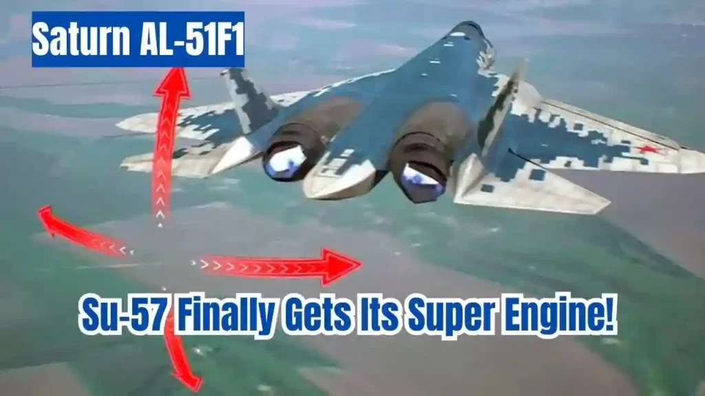 AL-51F1.. هل تُصبح سو-57 أسرع مقاتلات الجيل الخامس؟