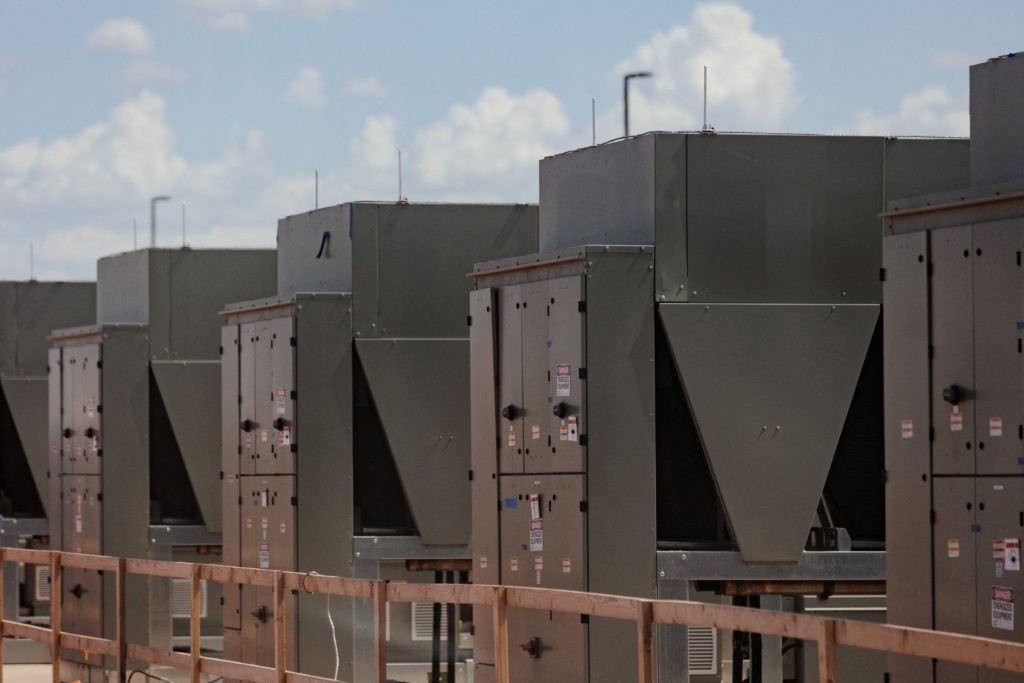 FILE PHOTO: Tour of OpenAI data center in Abilene, Texas