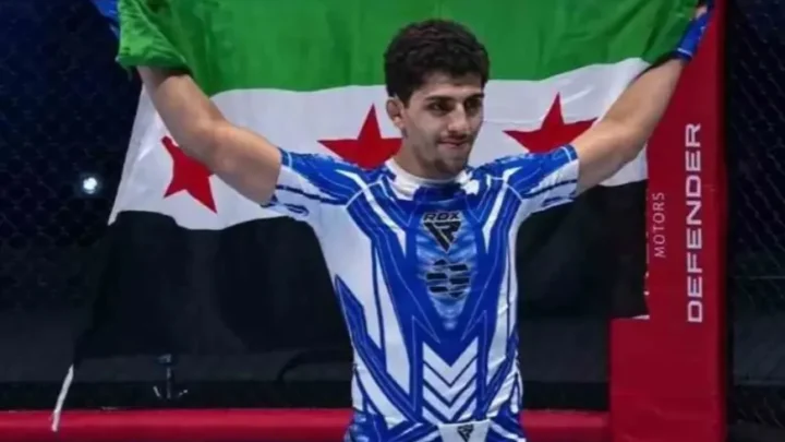 حمزة الحاج علي يتصدر التصنيف العالمي للفنون القتالية المختلطة