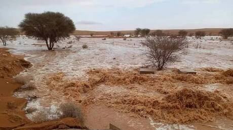 تحذيرات من أمطار غزيرة في جنوب ليبيا واستنفار لمواجهة آثار السيول