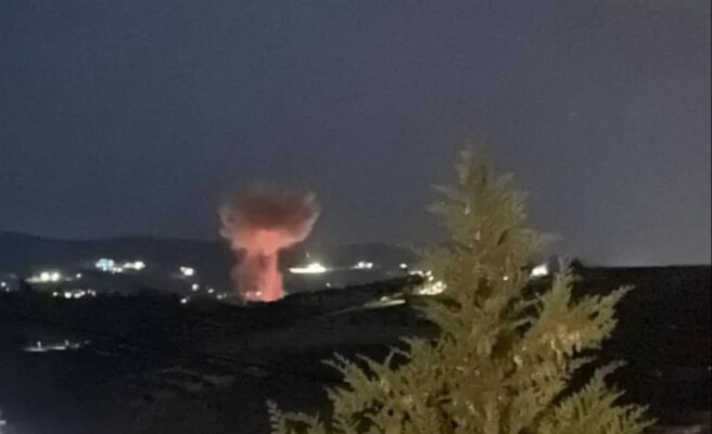 الجيش الإسرائيلي ينفذ تفجيراً كبيراً في زوطر الشرقية دوّى في النبطية