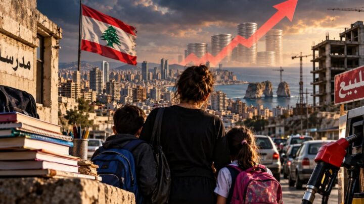 الأسعار في لبنان ترتفع 410% منذ نهاية 2022 والتعليم والنقل والعقار في صلب أزمة المعيشة