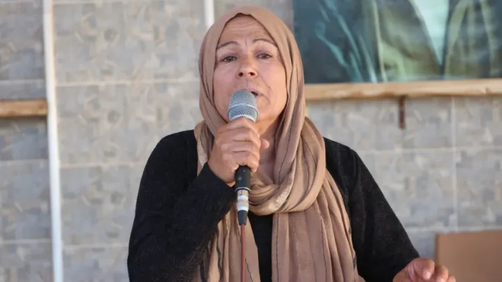 تشييع جثمان الشهيدة روزيف إلى مزار الشهيد رستم جودي