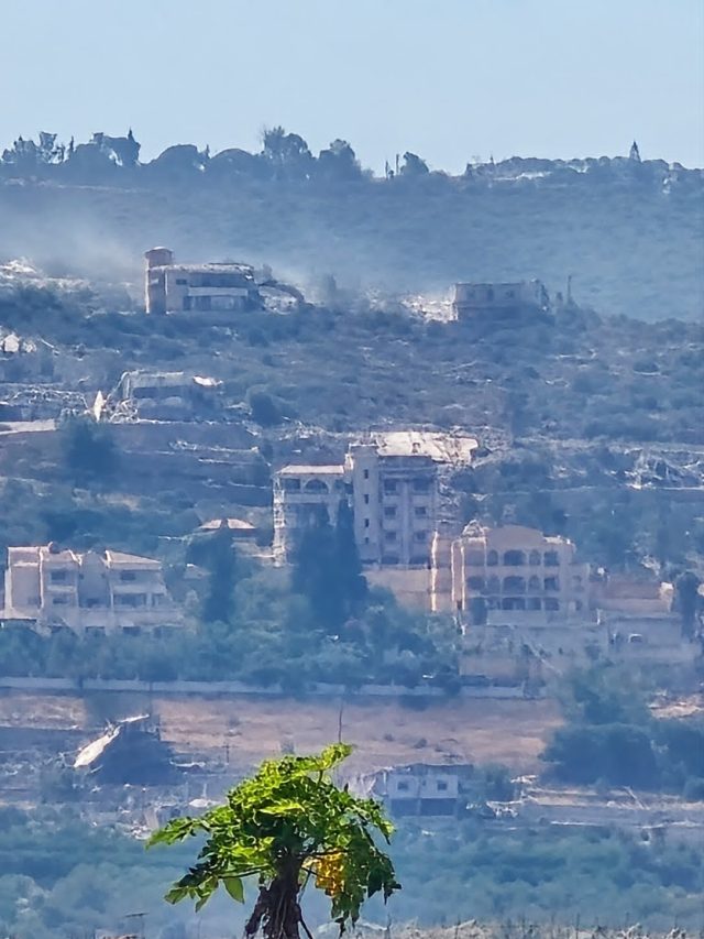 تفجير إسرائيلي في بلدتي المنصوري وبني حيان