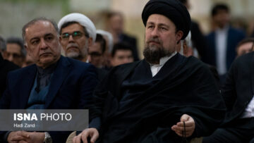 رسالة تعزية السيد حسن الخميني الى ناطق نوري