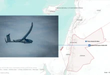 رصدت طائرة تجسس أمريكية بدون طيار طويلة التحمل وهي تحلق من قاعدة في الأردن