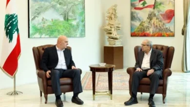 عون عرض مع سلام الأوضاع الأمنية جنوبًا وجدول أعمال مجلس الوزراء غداً