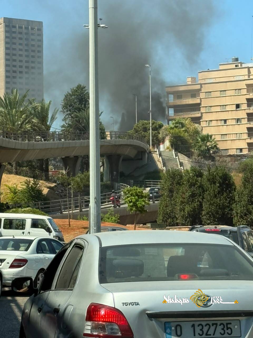 قطع المدخل الرئيسي للسراي الحكومي من قبل العسكريين المتقاعدين