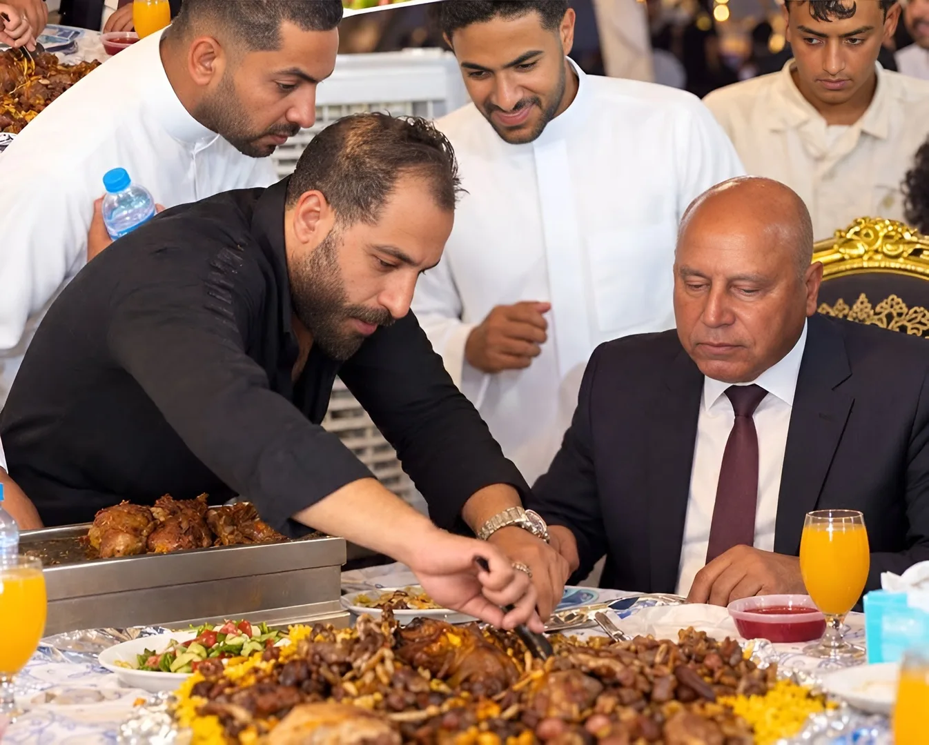 مائدة كامل الوزير تشعل الجدل في مصر.. صور زفاف باذخ تتحول إلى أزمة واعتذار