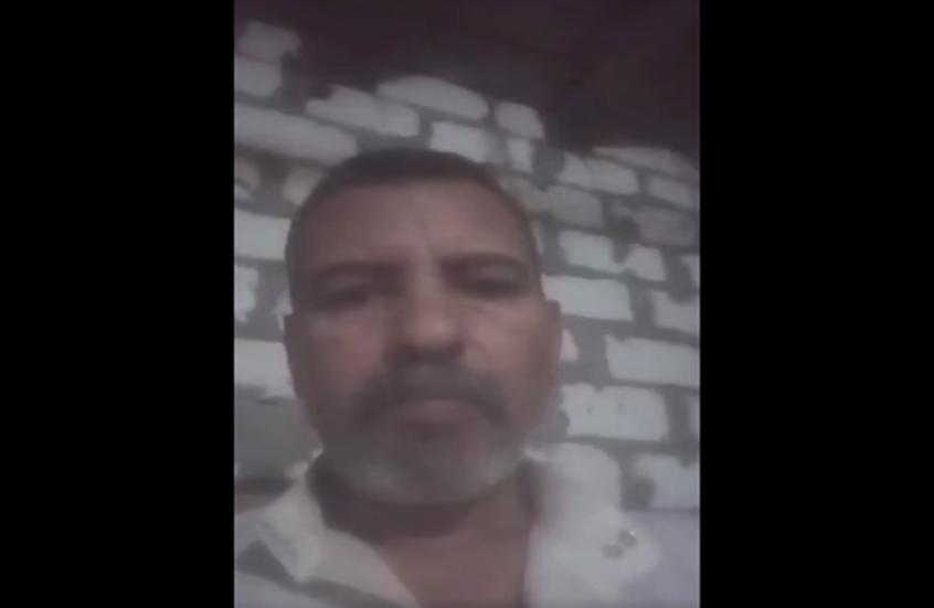 مصري يطلب من الشرطة القبض عليه (فيديو)