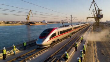 وزارة النقل المصرية تضع اللمسات الاخيرة للخط الاول من القطار الكهربائي السريع