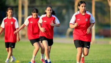 ياران كومار ورونيا مشتاق تغادران معسكر ناشئات العراق بسبب الإصابة
