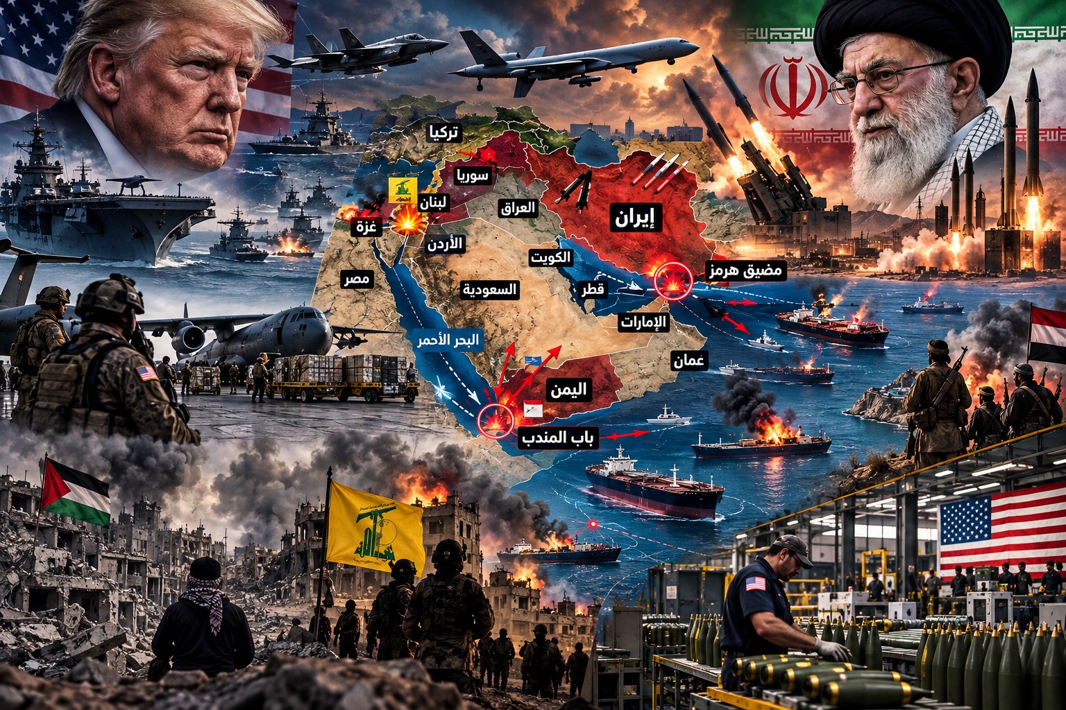 غرب آسيا بين استنزاف القوة واقتراب نقطة القرار - صورة مميزة غرب آسيا بين استنزاف القوة واقتراب نقطة القرار