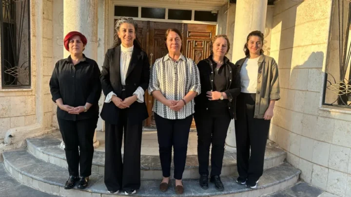 وصول وفد من بلديات شمال كردستان إلى روج آفا